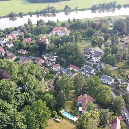 Villa Im Park Wachwitzgrund Dresde Exterior foto